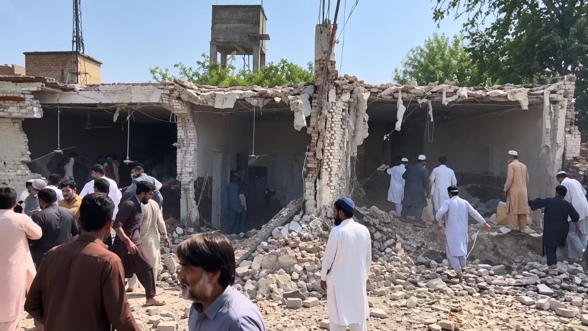 16 killed, over 50 injured in suicide attack at Kohat police lines mosque in Khyber Pakhtunkhwa, northwestern Pakistan