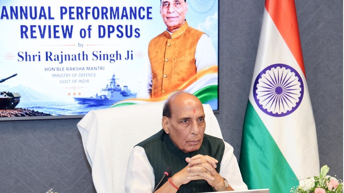 Rajnath Singh asks 16 DPSUs to draw up 5 year roadmap for defence preparedness