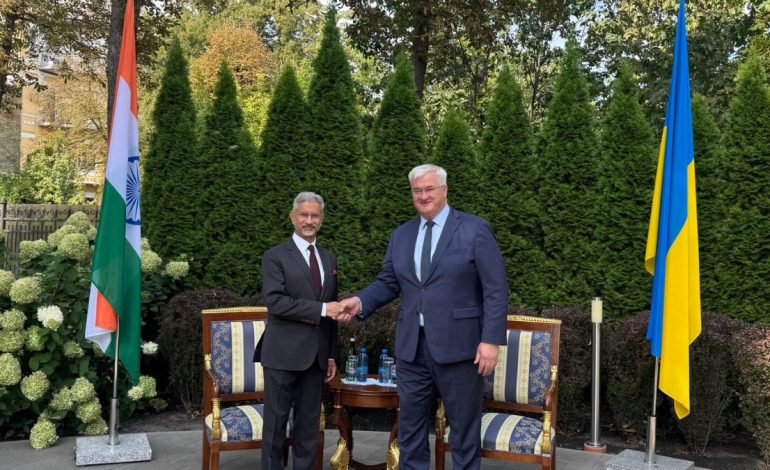 From Kyiv, Jaishankar signals India’s readiness to help end Russia-Ukraine War