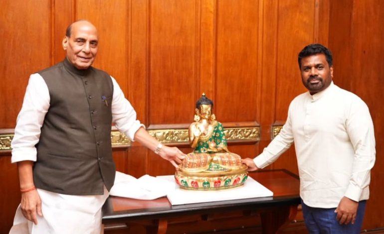 India, Sri Lanka reaffirm regional security cooperation as Rajnath Singh meets Dissanayake