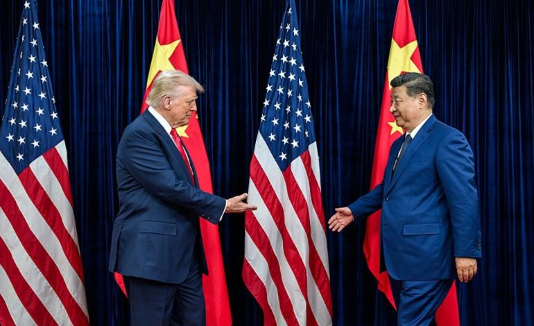 US-China negotiators set for final talks ahead of Trump-Xi summit; tariffs, AI, rare earths on agenda