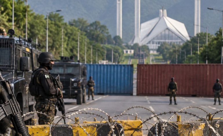 Pakistan ramps up Islamabad security as over 22,000 personnel readied ahead of protest marches