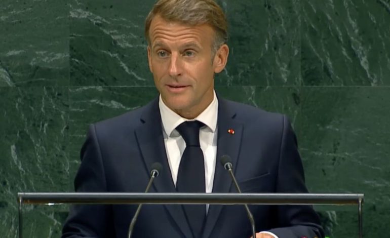 Macron questions Trump’s Gaza peace assessment at UN as aid restrictions to besieged enclave persist