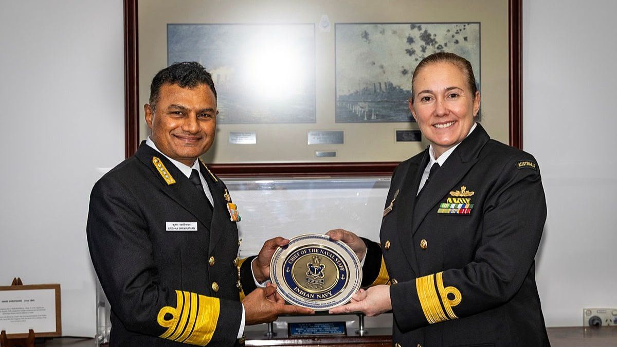 Indian Navy chief, Australian Fleet commander discuss future capabilities, interoperability