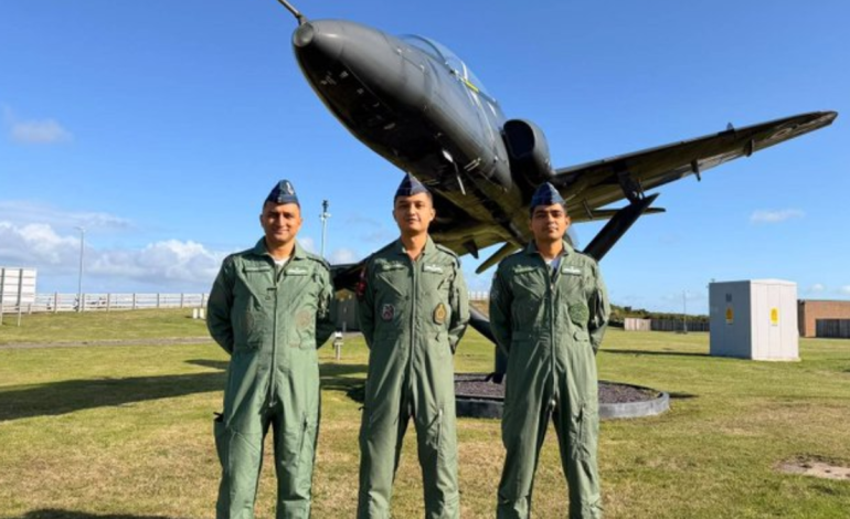 Indian Air Force instructors join RAF to train British pilots in historic UK deployment