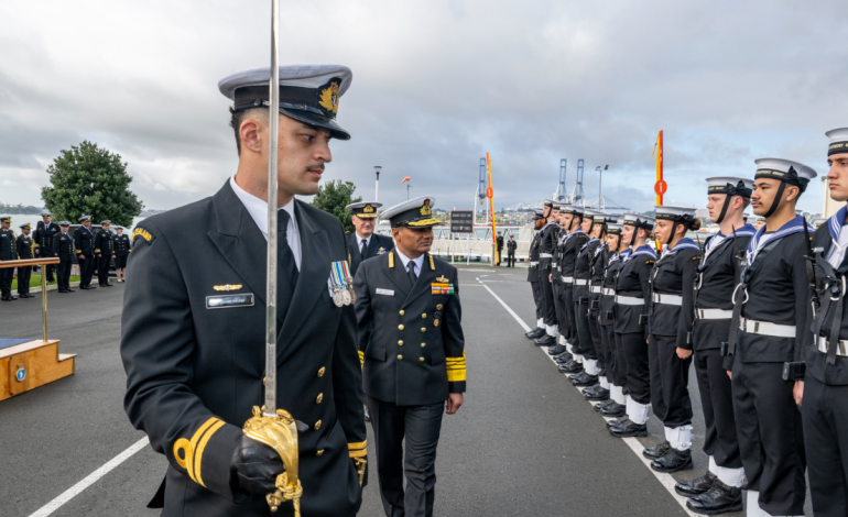 Indian Navy chief gets Maori welcome in New Zealand as maritime ties gain momentum