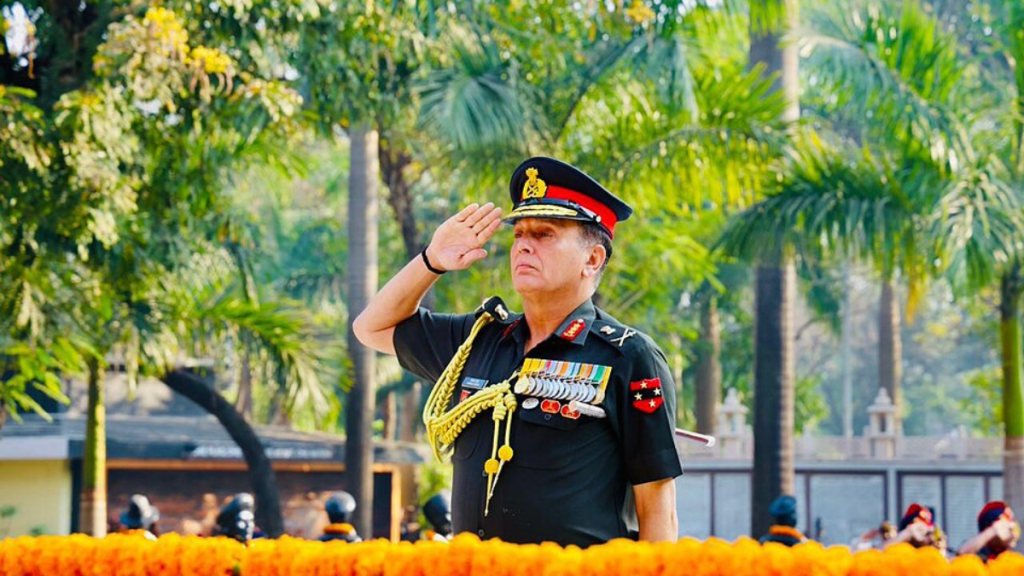 The chief of the Army staff, General Dhiraj Seth