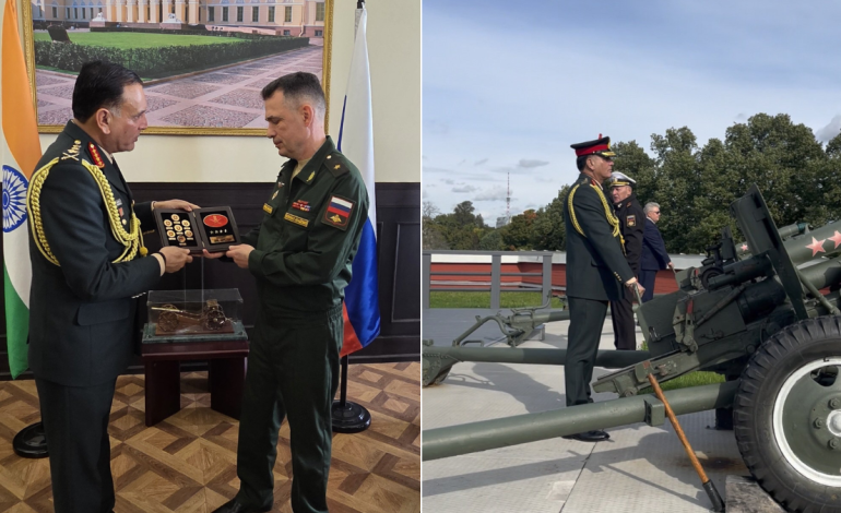 General Dhiraj Seth concludes Russia visit after key talks on military cooperation and training
