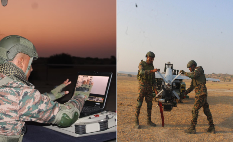 SkyStriker takes centre stage as India-US troops test unmanned warfare at Yudh Abhyas