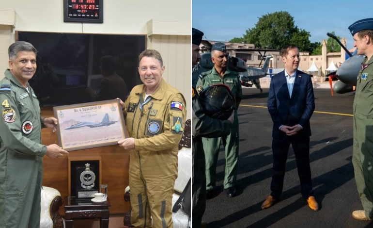 Tarang Shakti 2026 in pictures: F-35s, Rafales and F-16s take to Jodhpur skies