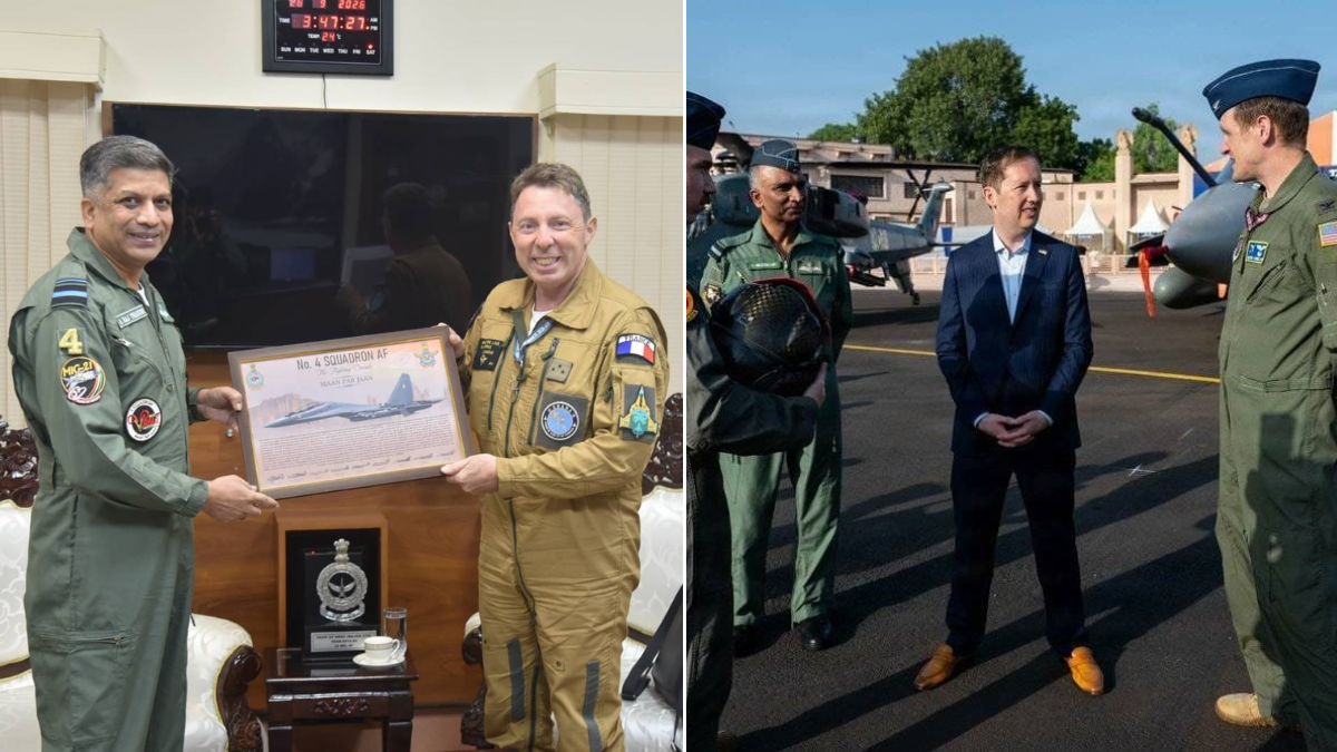 Tarang Shakti 2026 in pictures: F-35s, Rafales and F-16s take to Jodhpur skies