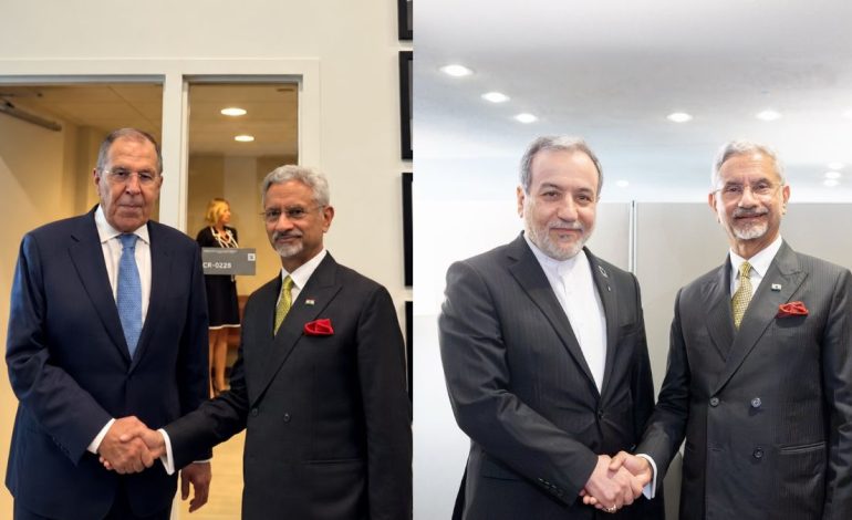 Jaishankar’s separate UNGA meetings with Russia, Iran put Gulf conflict in focus