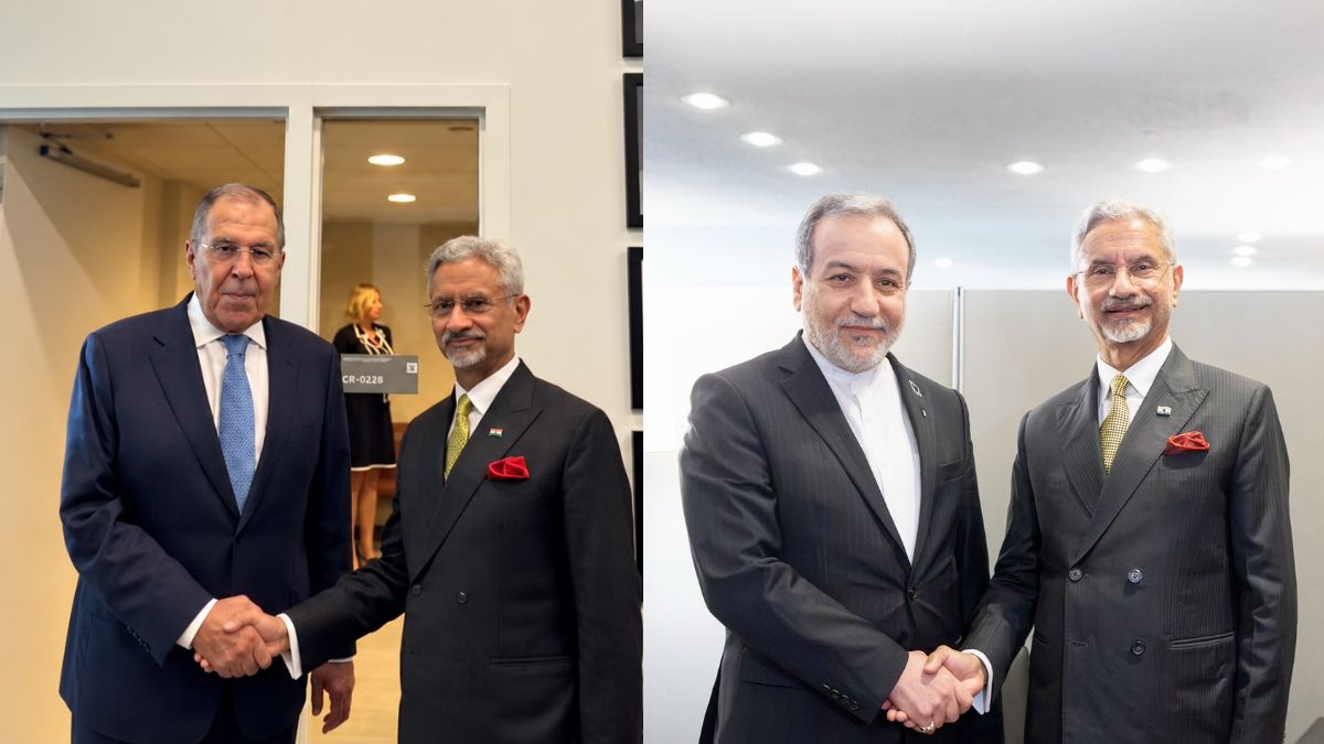 Jaishankar’s separate UNGA meetings with Russia, Iran put Gulf conflict in focus