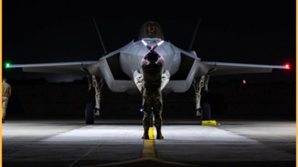 F-35A Tarang Shakti 2026, US Air Force F-35 India, F-35 Jodhpur exercise, F-35A Lightning II India, Tarang Shakti fighter jet, fifth-generation fighter India.