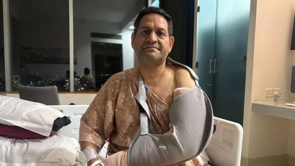 Kargil war veteran Amit Kumar Gupta, Group Captain Amit Kumar Gupta injured, IAF veteran Gurugram assault, Kargil veteran hospital Gurugram, Air Force veteran attacked Gurugram.