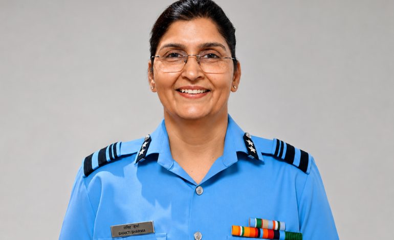 Shakti Sharma makes history, becomes first non-medical woman to reach air vice marshal rank