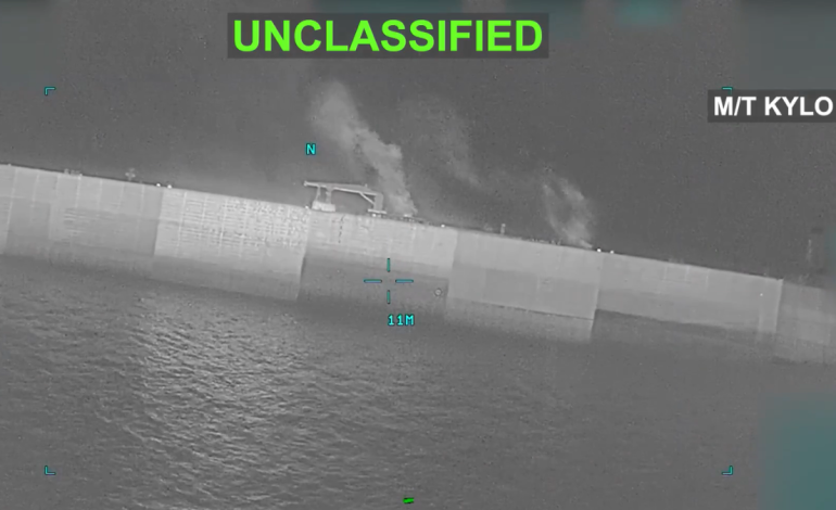 US sinks M/T Kylo in Gulf of Oman after Iran attacks American warships