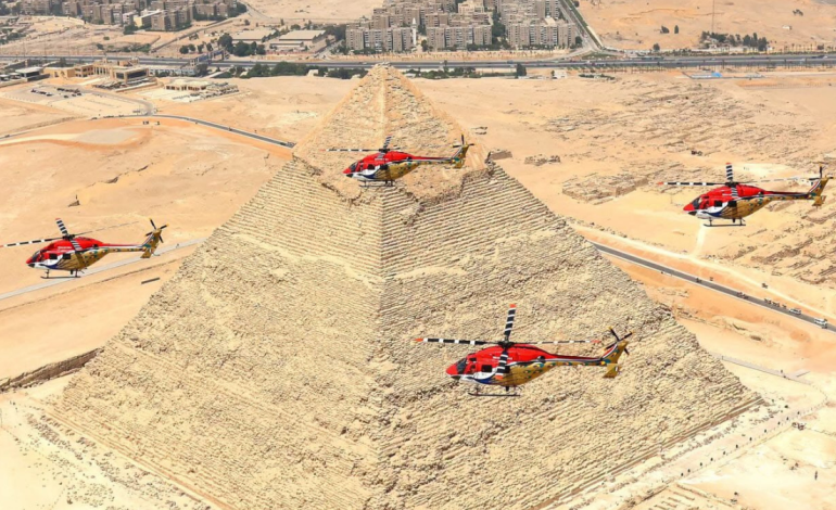 In pictures: IAF’s Sarang team brings new ’Spot Stall Turn to Egypt airshow