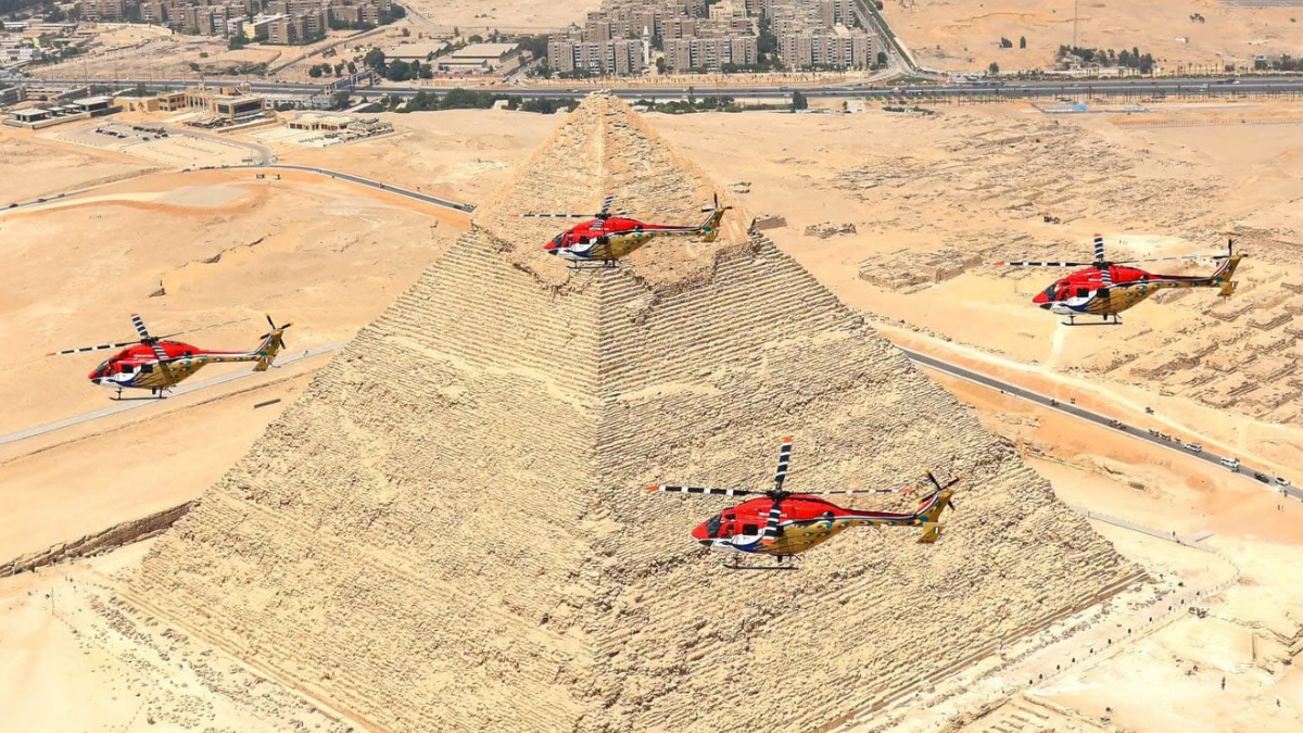 In pictures: IAF’s Sarang team brings new ’Spot Stall Turn to Egypt airshow