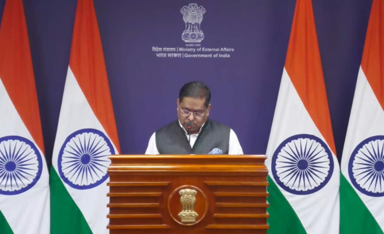 MEA responds to Eiffel Tower controversy, says India-China ties moving in positive direction