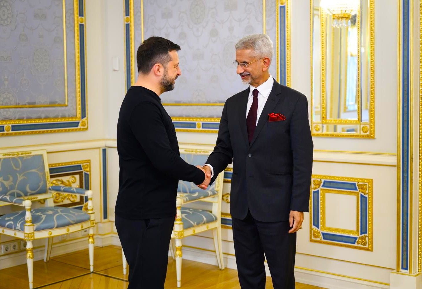 Jaishankar meets Zelenskyy to boost New Delhi-Kyiv ties, but also says India halting Russian oil purchases won’t end Ukraine war