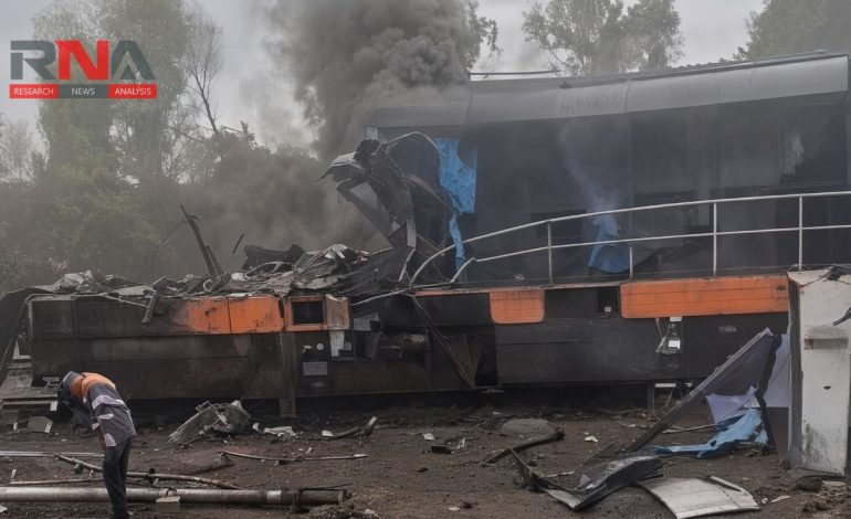 Boris Johnson’s train narrowly escapes Russian drone strike near Ukraine-Poland border