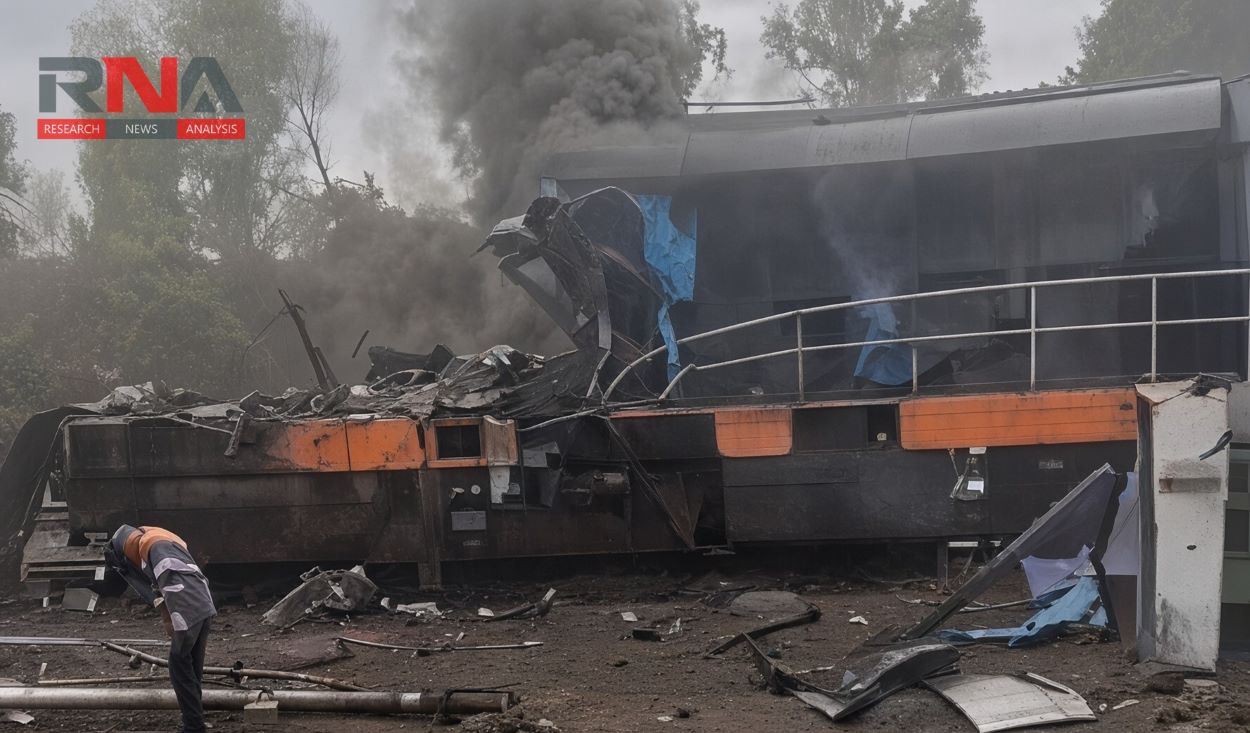 Boris Johnson’s train narrowly escapes Russian drone strike near Ukraine-Poland border