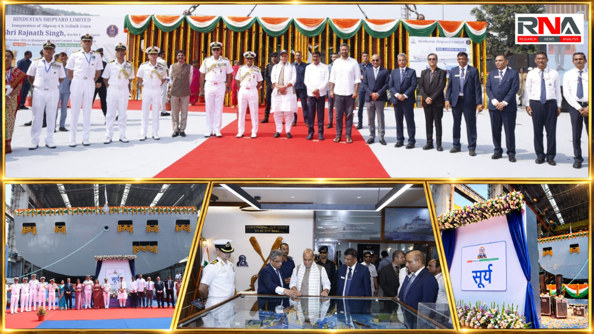 Miniratna DPSU HSL delivers INS Surya, launched by Rajnath Singh, as India expands Navy’s fleet support and shipbuilding capacity
