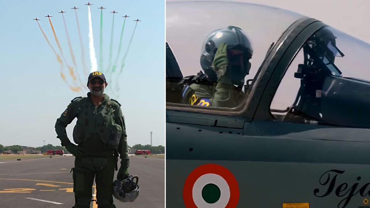 In pictures: AP Singh’s final Tejas flight echoes the spirit of a fighter pilot