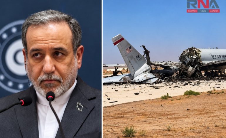 ‘You can fool all people some of the time’: Iran’s Araghchi mocks US aircraft losses as US Congress report lists 81 lost