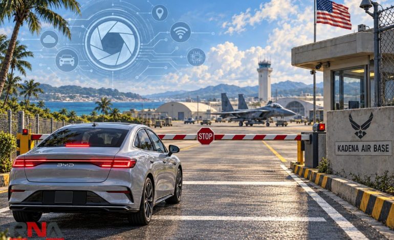 US bars BYD vehicles from its Kadena airbase in Japan over data-security fears