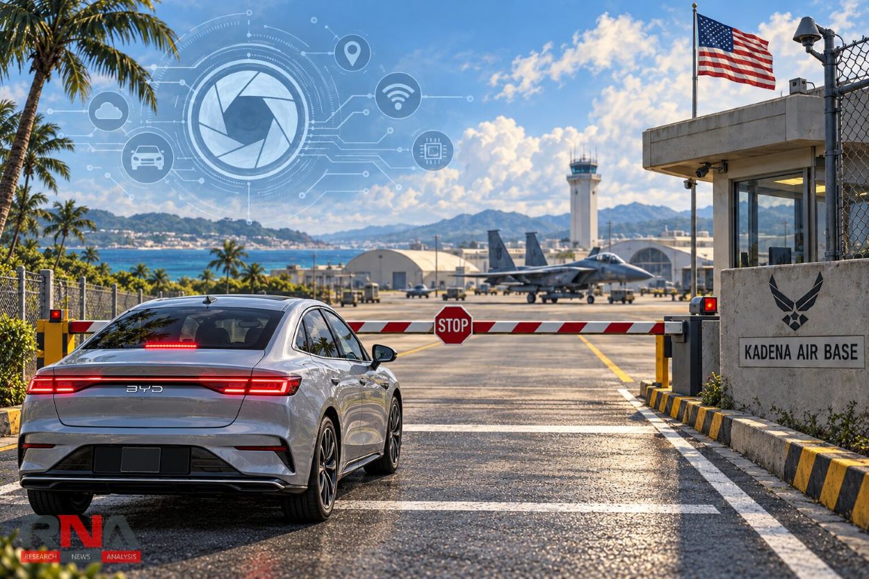 US bars BYD vehicles from its Kadena airbase in Japan over data-security fears