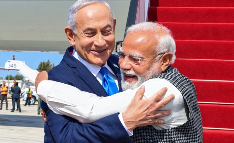 Netanyahu invites Modi to light Israel’s Independence Day torch with Indian pilot Machchhar