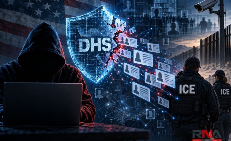 Hackers expose 41,000 US homeland security staff and lift lid on US immigration surveillance