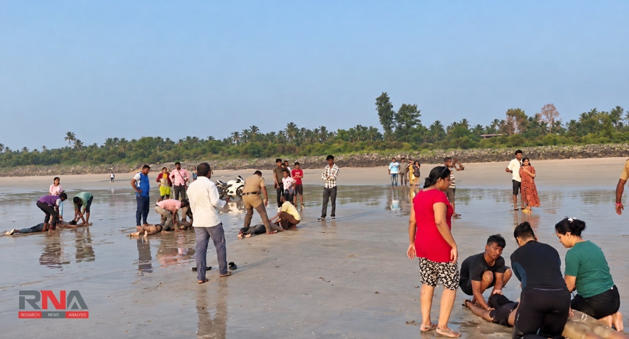 Eight Pune students drown at Raigad’s Diveagar beach during coaching academy picnic