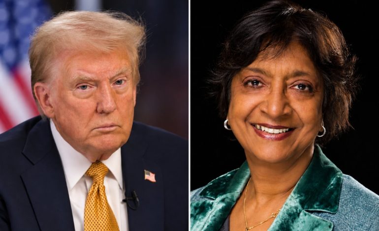 Trump shares attack on Navi Pillay after South African jurist wins Nobel peace prize