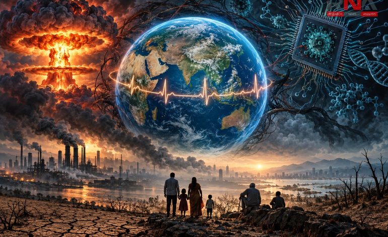 AI misuse and nuclear war among 17 threats to humanity’s future, Lancet warns