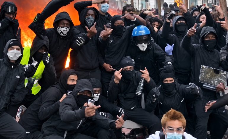 France protests: 1,200 arrested as anger over schools and living costs erupts into violence