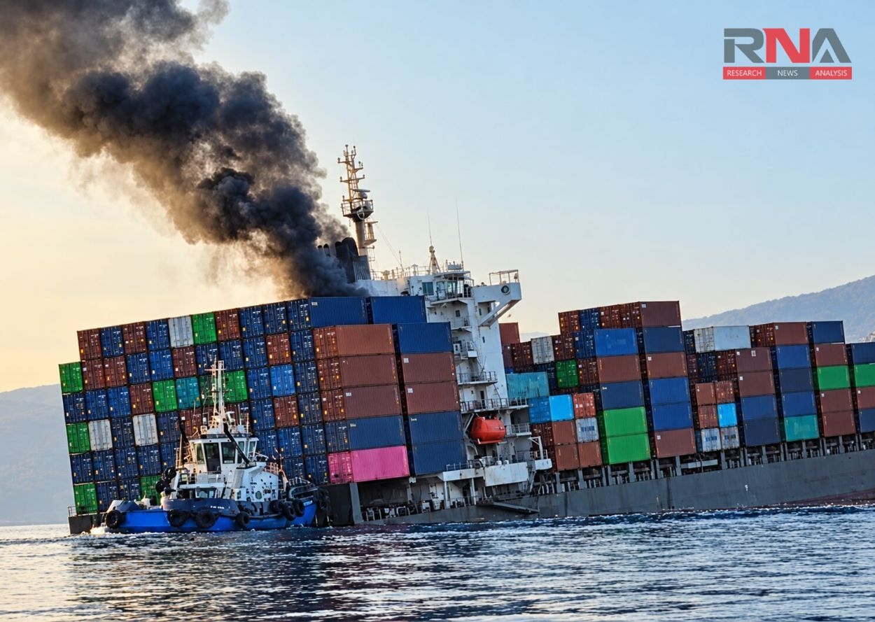 Container ship sinks in Strait of Hormuz as shipping attacks in Gulf region intensify before US polls