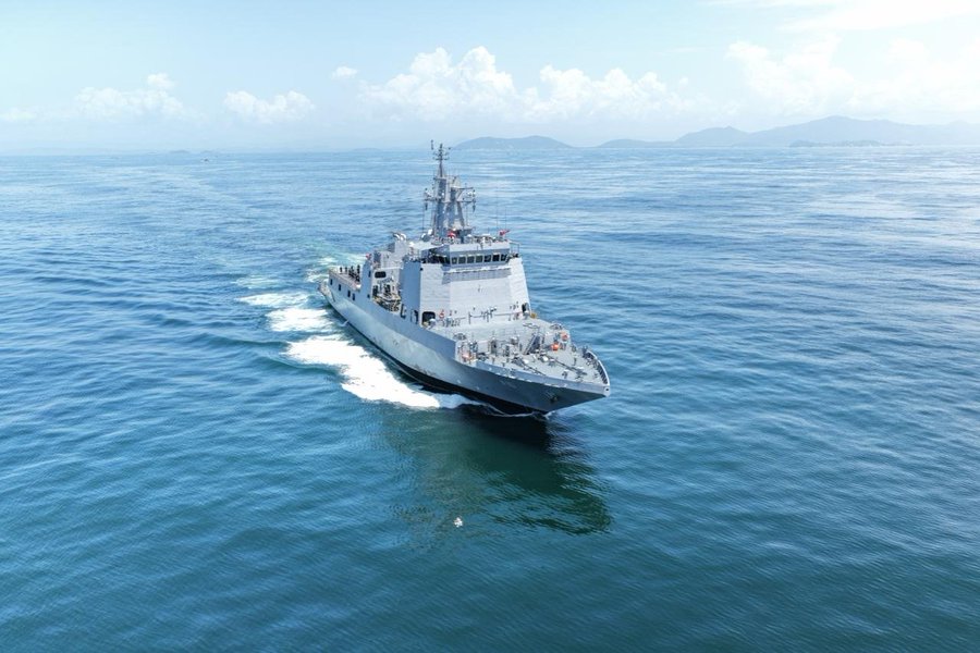 INS Samarthak joins Indian Navy as drone mothership and weapons testbed