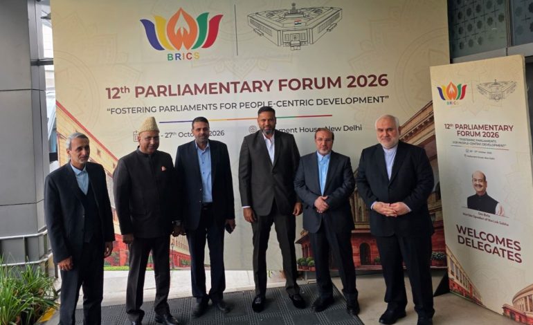 Iran delegation arrives in Delhi for BRICS forum as Ghalibaf cancels visit