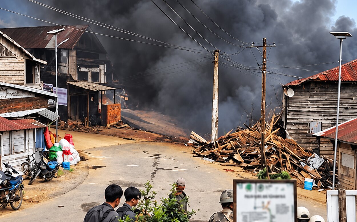 Nine killed in fresh Manipur violence as Naga-Kuki clashes spread across hill districts