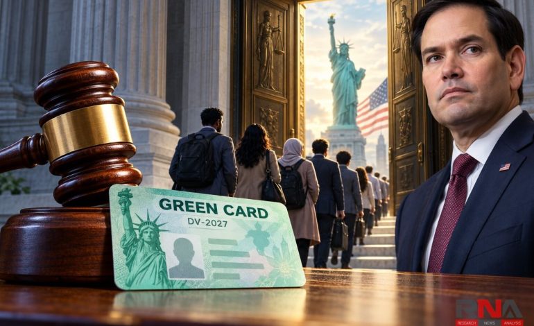 US federal court orders Marco Rubio to revive 2027 green card lottery, sets November 1 deadline
