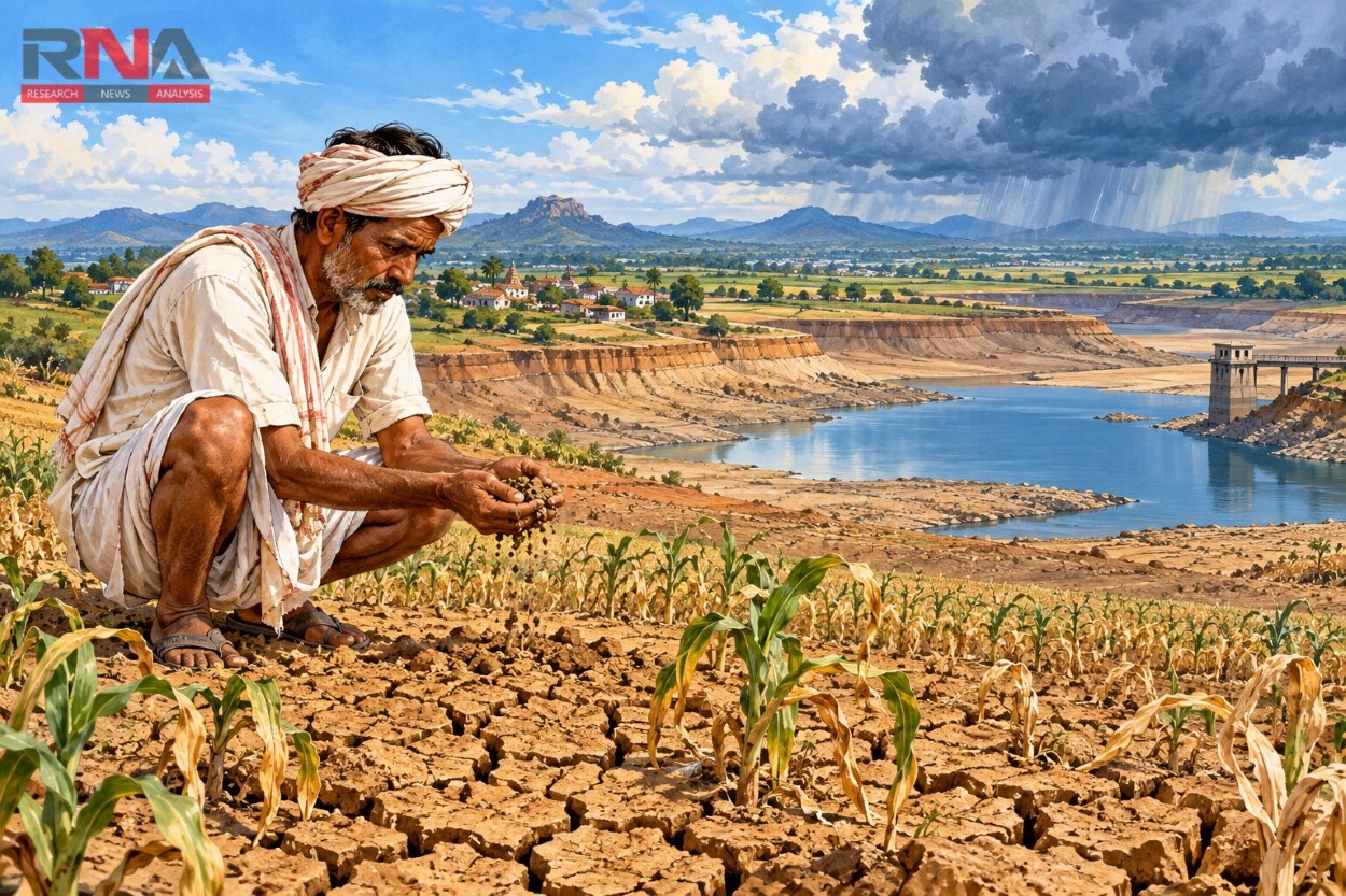 India’s driest monsoon in 11 years leaves 13% rain deficit, compounds drought concerns