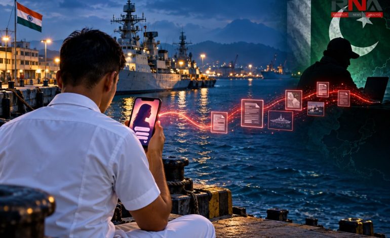Indian Navy sailor arrested over alleged Pakistan honeytrap and naval data leak
