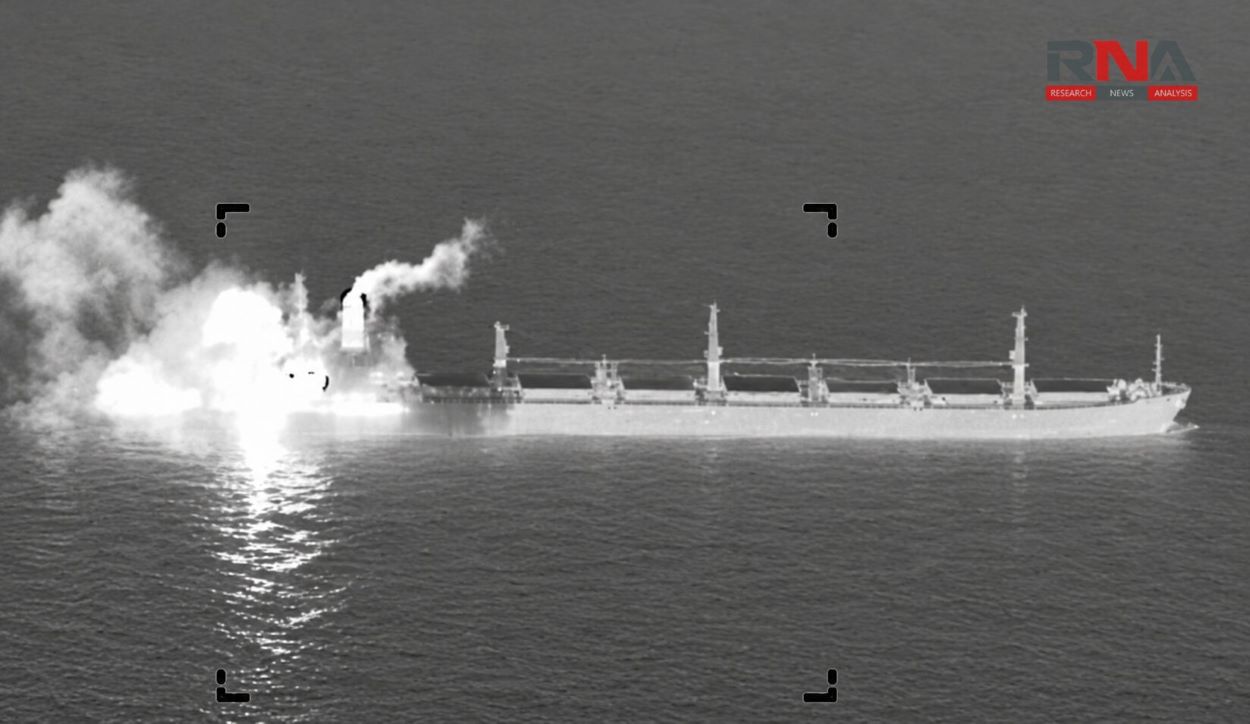 US jet strikes cargo ship off Iran, raises stakes in Gulf shipping crisis