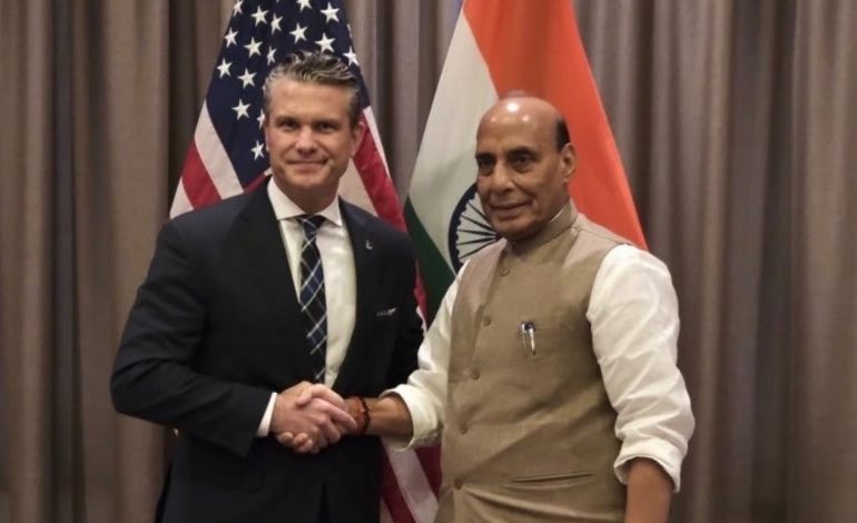 In Philippines, Rajnath Singh holds talks Pete Hegseth, puts tech, co-production at heart of India-US defence-pact review