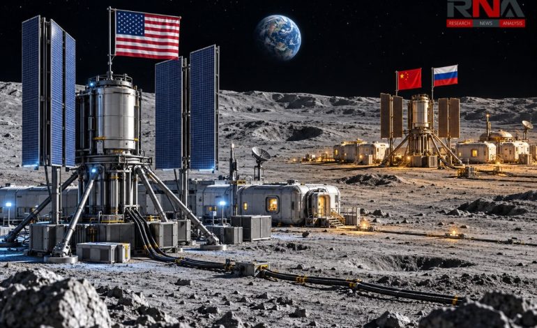 US races China and Russia to put nuclear reactors on Moon