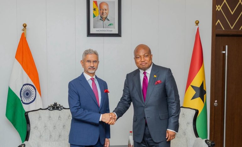 India and Ghana look to strengthen defence, pharma and trade ties as Jaishankar meets Ablakwa in Accra