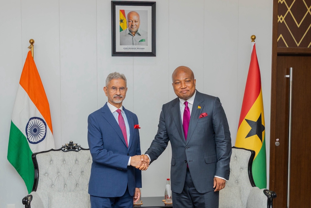 India and Ghana look to strengthen defence, pharma and trade ties as Jaishankar meets Ablakwa in Accra